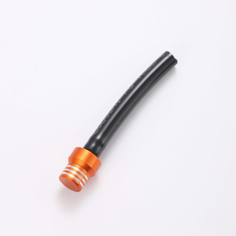 Motorcycle Gas Fuel Cap Single Way Valves Vent Breather Hoses Tubes For Motocross Atv Quad Dirt Pit Bike Fuel Tank Breather Pipe