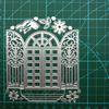 Fereastră de fier ușă hârtie model de design de metal matrițe de tăiere bricolaj album de albume relief șablon hârtie artizanală șablon de album