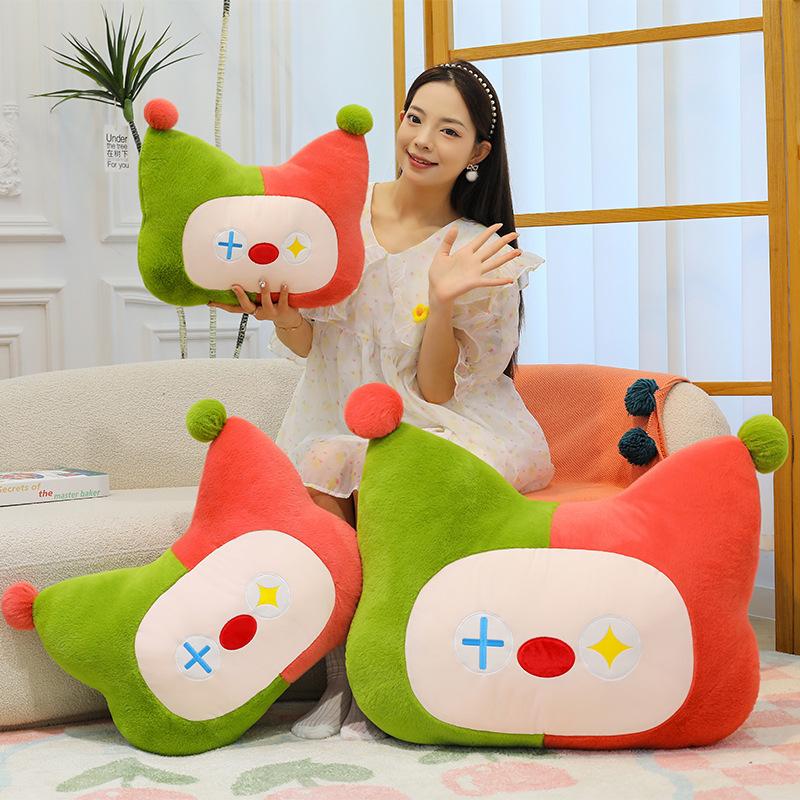 New Cute Cartoon Clown Pillow Plush Toy Rag Doll Doll Bed Companion Sleeping On Pillow To Give Girls Gifts