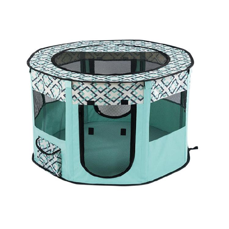 Dog Playpen with Door for Small Dogs Portable Enclosed Tent for Indoor Cats
