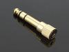 Fuji Parts Stereo Mini Jack Stereo Standard Plug Conversion Plug 3.5mm (Female) - 6.3mm (Male) AC-666