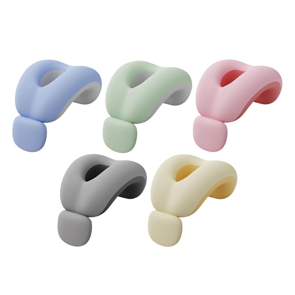 Face Down Pillow Nap Donut Pillow Memory Foam Compact for Ladies Teenagers Ergonomic Soft Breathable Support Headrest for Car