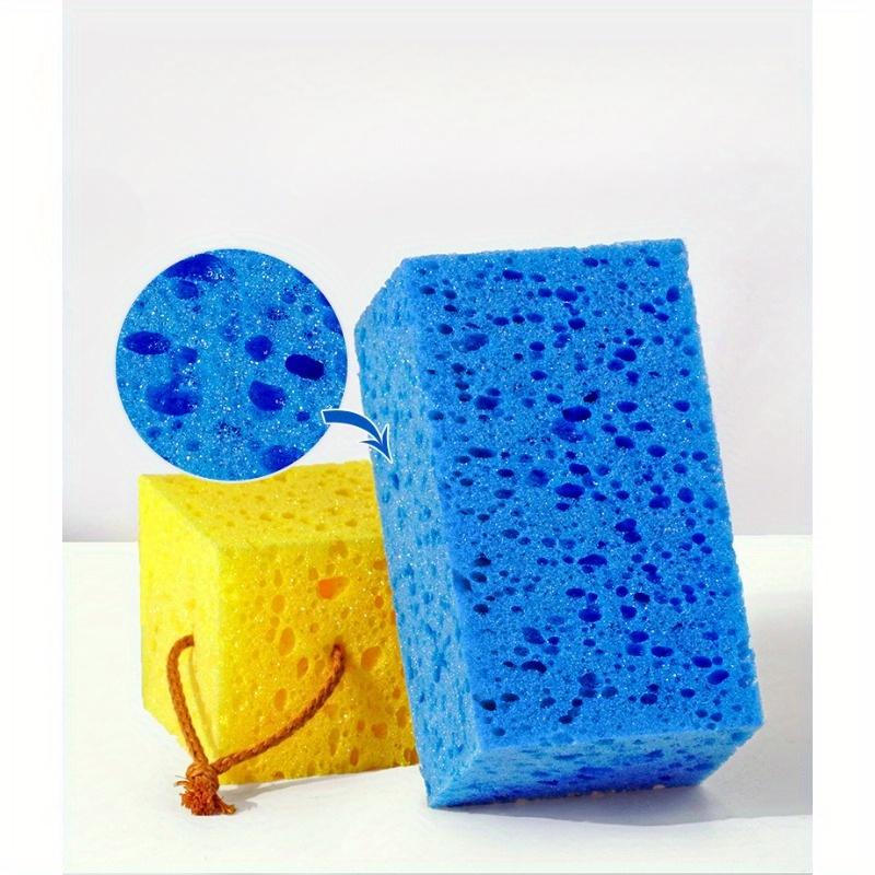 Thickened high foam car wash sponge large honeycomb seaweed sponge block car supplies beauty cleaning decontamination sponge wipe