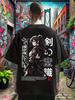 Japanese Tokyo Anime-style Harajuku-style 2026 Summer Pure Cotton Breathable Men's T-shirt Fashionable Street Short-sleeved Top