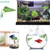 Betta Fish Tank Accessory – Dual-Layer Resting Leaf with Suction Cup for Easy Installation