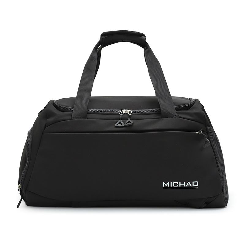 Fashion portable travel bag New sports and leisure couple fitness bag Large capacity dry and wet separation duffel bag