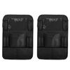 2x Universal Car Seat Rear Organizer Hanging Storage Bag Mesh Cargo Seat Back Tidying Multifunctional Storage with Tablet Holder
