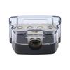 Car Power Ground Amp Distribution Block One 0 Gauge Input Four 4 Gauge Outputs