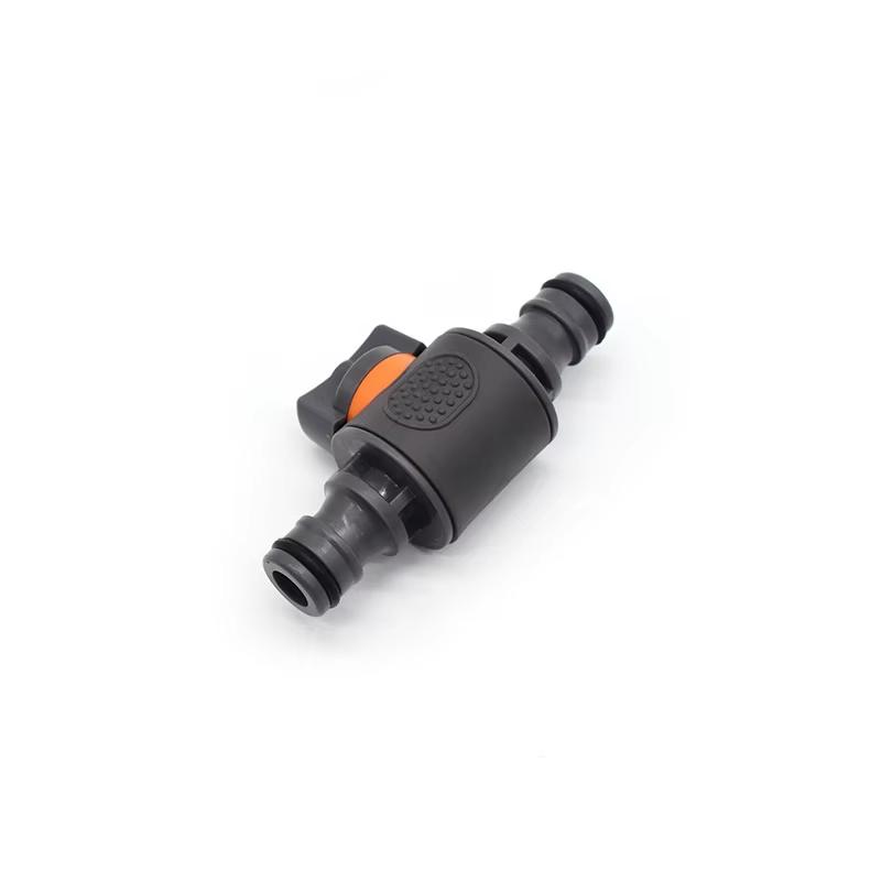 

Two-Way Car Wash Water Gun Quick Connector Nipple with Valve Switch ABS Quick Docking Standard Lagging for Auto Wash