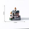 8Pcs Miniature Fairy Garden Houses Set DIY Fairy Garden Parts Miniature Ornament Statue Figurines For Landscape Pot Dollhouse