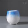 Kiln Cup Retro Teacup Ceramic Personal Cup Coarse Pottery Teacup Creative Ceramic Cup Espresso Cup