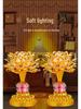 Seven-Color LED Rechargeable Buddha Offering Lamp - Lotus Design for Home and Guanyin Devotion.