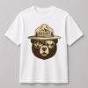 Vintage Bear Ranger Hat T-Shirt – Nature Lover Hiking Camping Adventure Tee