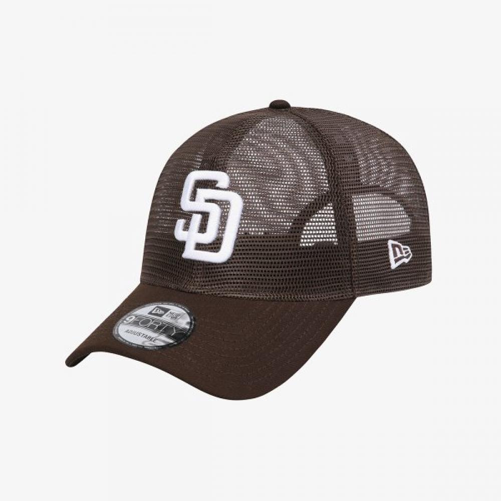 New Era San Diego Padres Full Mesh Cap Burnt Wood 15206374 FREE(OSFM)