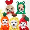 Niedliche Obst-Hundekleidung für kleine Hunde, Kapuzenpullover, warme Fleece-Haustierkleidung, Welpen- und Katzenkostüm, Mantel für Chihuahua, Jackenanzug