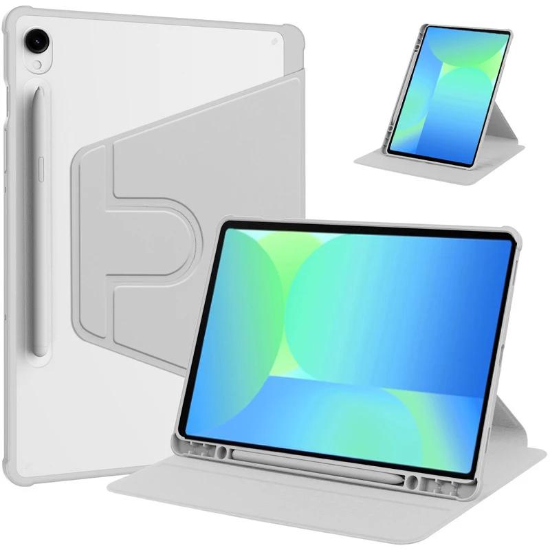 Pour Samsung GalaxyTab S10 FE 10,9 pouces SM-X520 Housse Rotative pour Tab s9 fe 10,9  S9 11 pouces Étui Avec Porte-Crayon Funda Tab S9 11 inch 2023