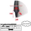 High-Temp Resistant Silicone U-Shaped Edge Seal Strip for Fiberglass Panel - Dustproof & Anti-Collision.