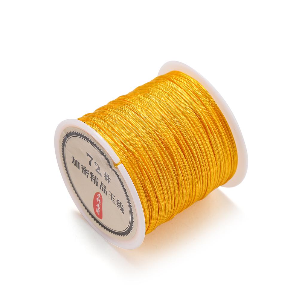 10/50M Dia 0.8mm Waxed Cord Jade Thread Cord String Strap Necklace Rope Bead DIY Jewelry Making for Bracelet Necklace