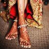 Nostalgie Red Henna Tattoo Kit, Waterproof Tattoos Stickers, Temporary Stickers for Women Wedding Party Festival Decorations