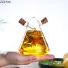 2-in-1 Double Layer Bottle Sauce Oil Vinegar Glass Bottle Condiment Seasoning Sealed Kitchen Storage Bottles Jars Kitchen Tools