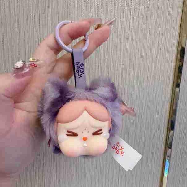 Little Leopard Cat Plush Keychain Blind Box Series - Trendy Vinyl Doll and Claw Machine Toy
