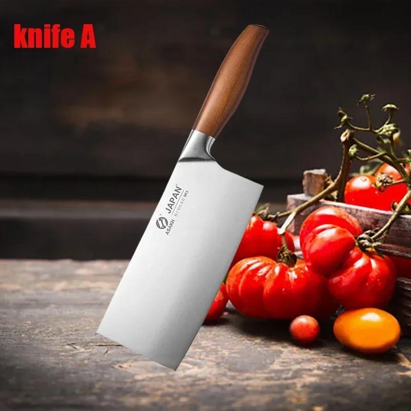Japanese Chef's Knives Kitchen Boning Knife Meat Cleaver Fish Slicing Stainless Steel Butcher Knife Kitchen Accessories