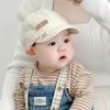 Solid Color Baby Baseball Cap Short Brim Baby Boys Girls Sun Hat Summer Adjustable Infant Toddler Duck Tongue Cap
