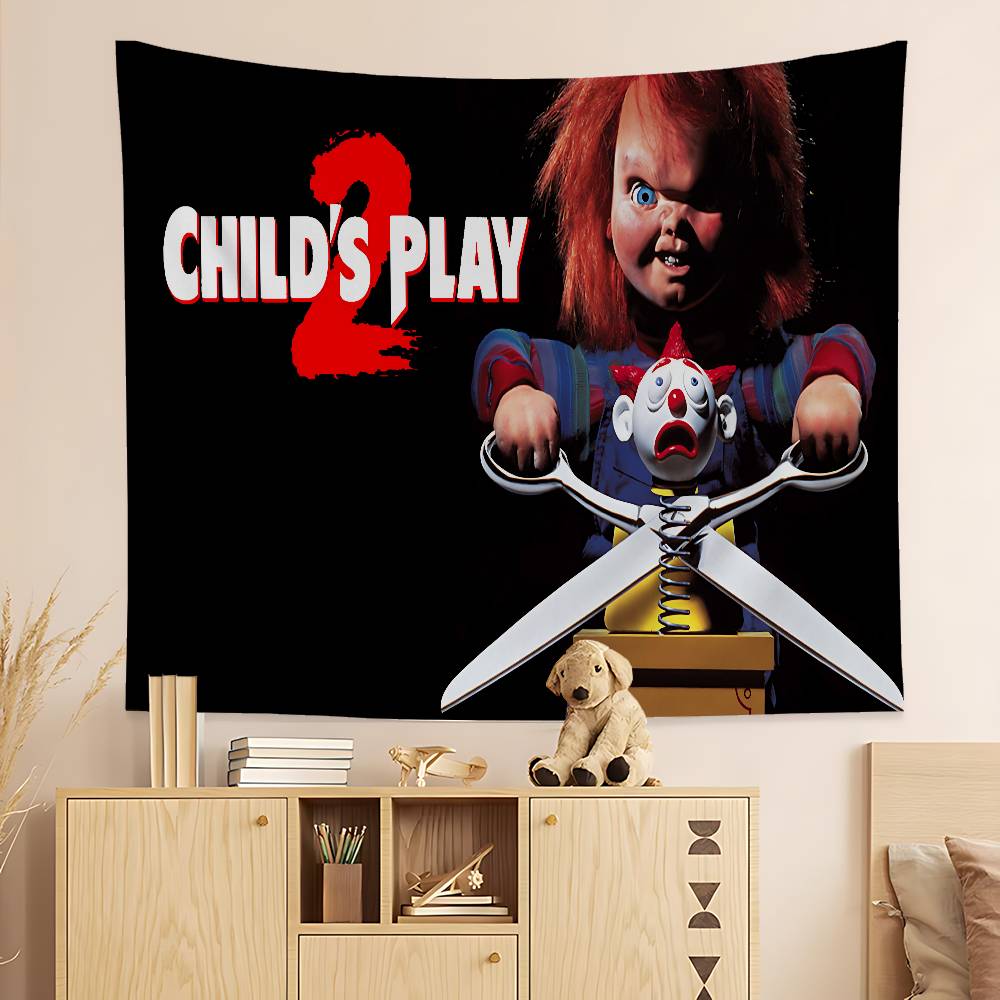 Horror Movie CChild PPlay Hippie Wall Hanging Tapestries Bohemian Wall Tapestries Mandala INS Home Decor