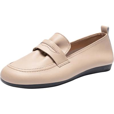 Mocassins en cuir de vache pour femmes ZHR