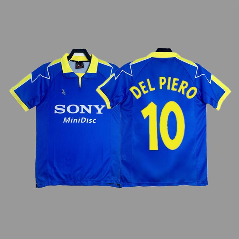Vintage Jersey Football Jersey Juventus Piero Baggio Zidane Pirlo Buffon Nedved Tracksuit