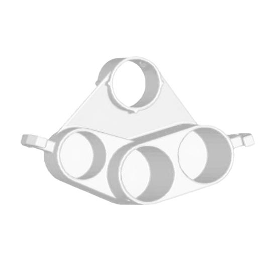 Porte-biberon et tuyau pour tire-lait S1/S2 ABS Organisateur de biberons de pompe Support de rangement pour tire-lait Outils de commodité pour l'expression