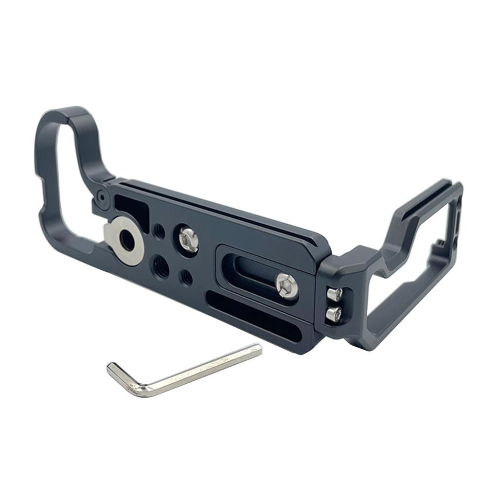 Hand Grip, Quick Release QR, Anti Slip Metal Holder Hand Grip Bracket, Aluminum Aloy for Camera