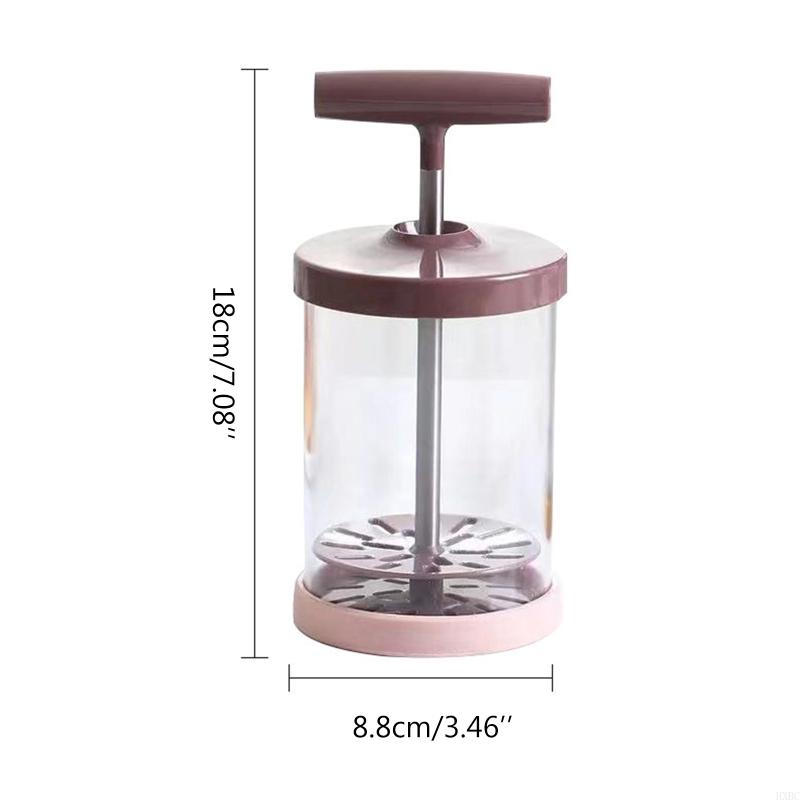 2025 New ABS Hand Pump Kitchen Cream Whipper DIY Pitchers Manual Milk Frother Foam Maker Shop Tools Multipurpose
