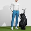 Fila Golf Serie Buchstabe Print Elite Strick Langarm T-Shirt Herren Oberteile Jade-Weiß A11M415212F-WT