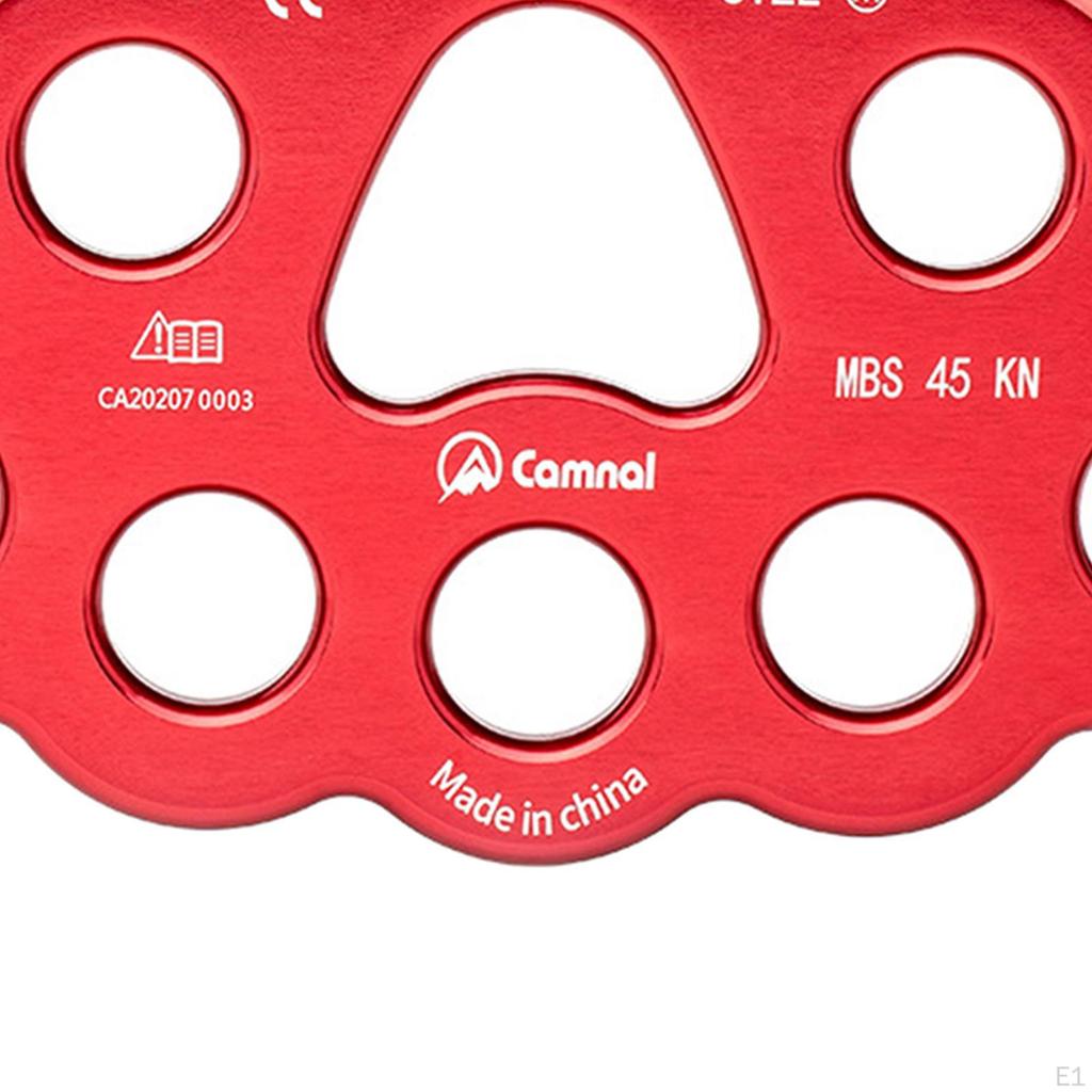 8-Hole Rigging Plate for Climbing Adventures