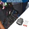 3 Pin Headlight Adjustment Motor Connector Plug for Honda K Series K20 1 Set