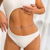 Summer Beach Scallop Shell Pearl Waist Chain Waist Chain Sexy Metal Chain Body Chain