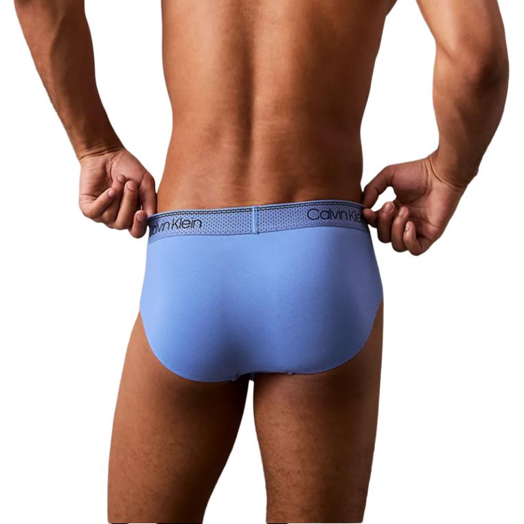 Calvin Klein Micro Stretch Cool And Comfortable Briefs Men Underwear Blue NB3806-400