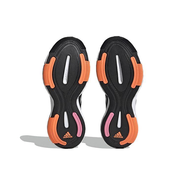 Adidas Response Comfortable Eco-Friendly Fabric Non-Slip Wear-Resistant Lightweight Low-Top Short Distance Running Shoes Women sneaker Black HP5927