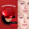 Puff Concealer Rote Hülle Foundation Natürliches Finish Hellt Hautfarbe auf Langanhaltende Make-up Foundation