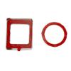 For Mercedes Benz W205 W213 E C CLS S Class C200L E200L E300L Central Console Clock Watch Frame Diamond Ring Trim Styling