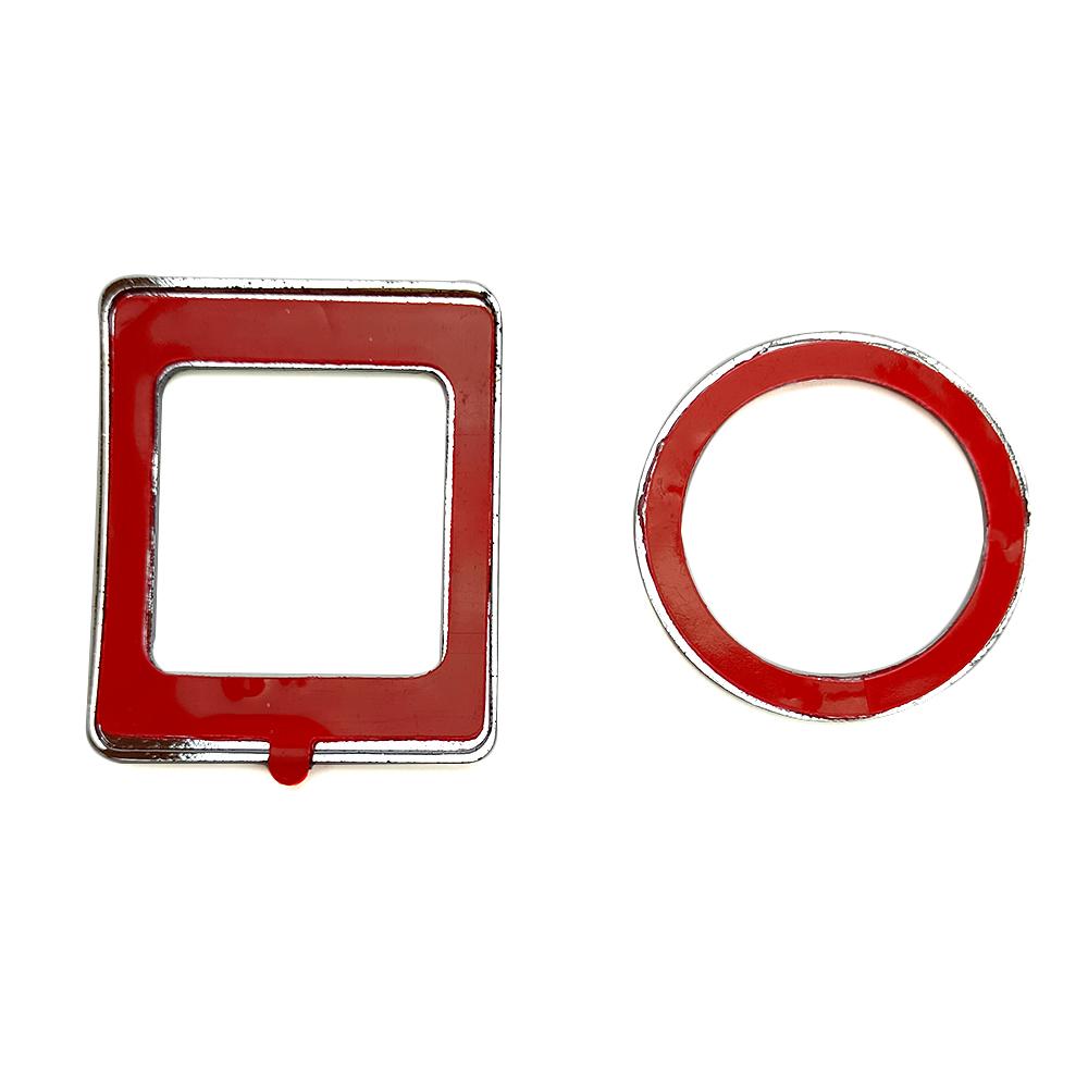 For Mercedes Benz W205 W213 E C CLS S Class C200L E200L E300L Central Console Clock Watch Frame Diamond Ring Trim Styling