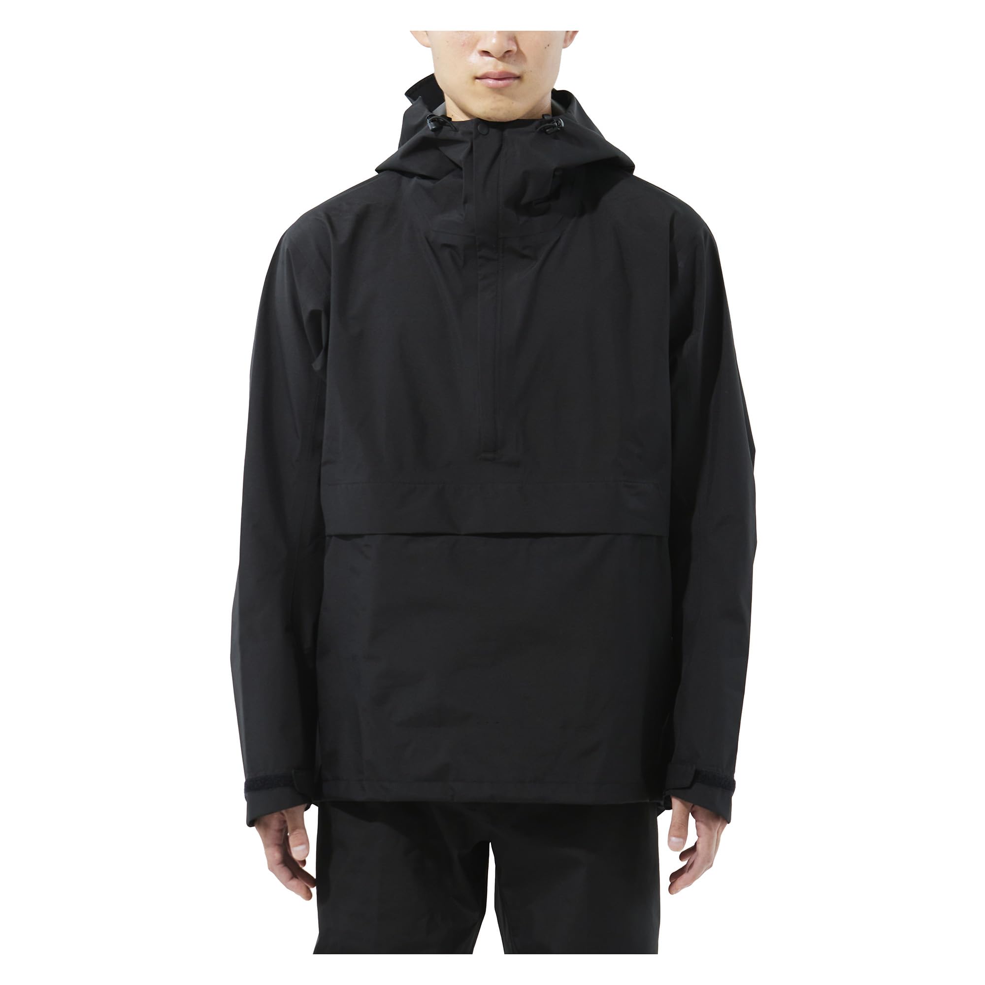 

MG003 GORE PL RAIN JACKET Куртка-дождевик Дождевик Водонепроницаемый дождевик [MAEGAKI] GORE-TEX GORE-TEX (Л, Черный) чёрный