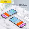 PISEN 2A Dual USB Fast Charger for Apple & Huawei