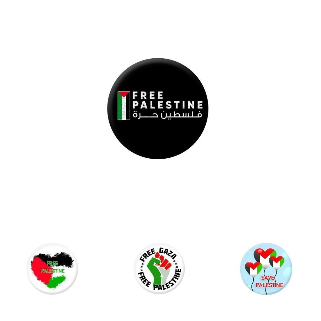 Uniek Ontwerp Palestina Vlag Reversspeld Ideaal Voor Verzamelaars