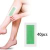 40x voskové proužky na odstranění chloupků Oboustranné proužky na odstranění chloupků proužky na odstranění chloupků Domácí vosková sada pro tělo Lip Obočí Podpaží Obličej Bikiny