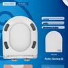 Universal Thickened Toilet Seat Cover