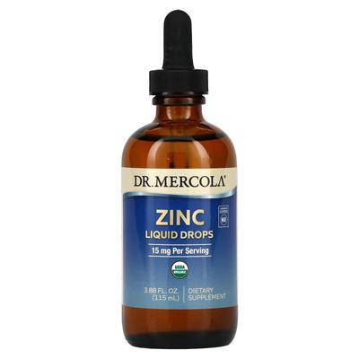 Zinc, 15mg, 115ml(3,88 Fl Oz)