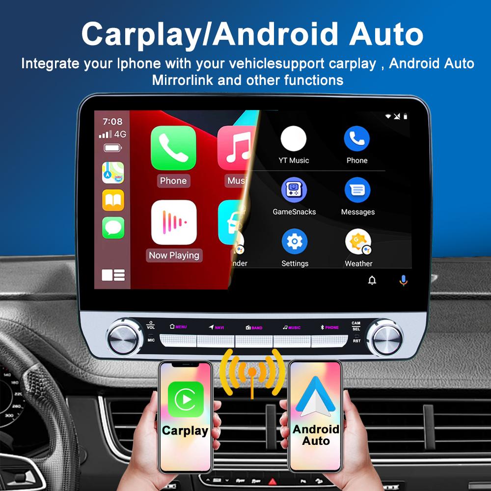 Android Car Radio Multimedia Video Player IPS 4-core Intelligent Systems Navigation GPS 2din Audio