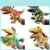 Filled Cotton Pp Dinosaur Plush Hand Puppet For Kids Play